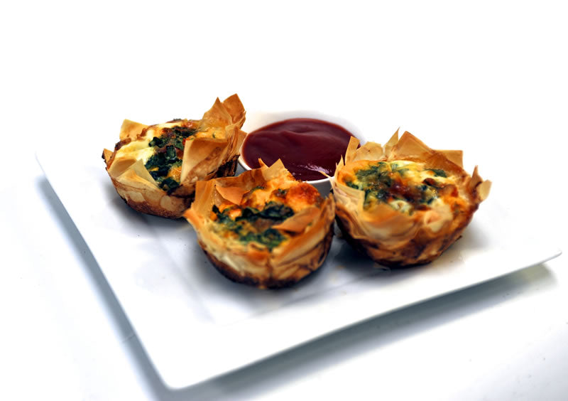Caramelised Onion & Goats Cheese Tarts
