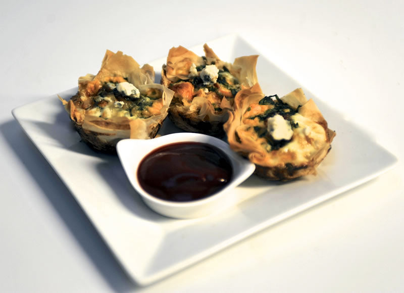 Ricotta, Spinach & Parmesan Tarts